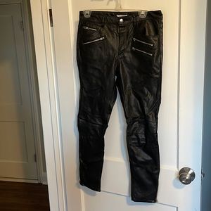 Leather pants